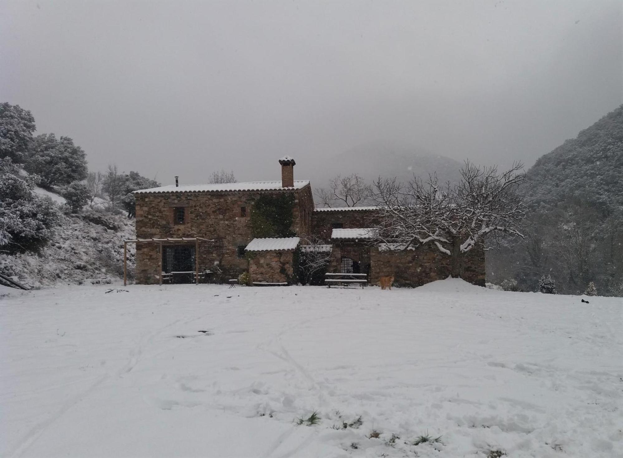 Bed And Breakfast Casanova De Sant Miquel Aiguafreda Bagian luar foto