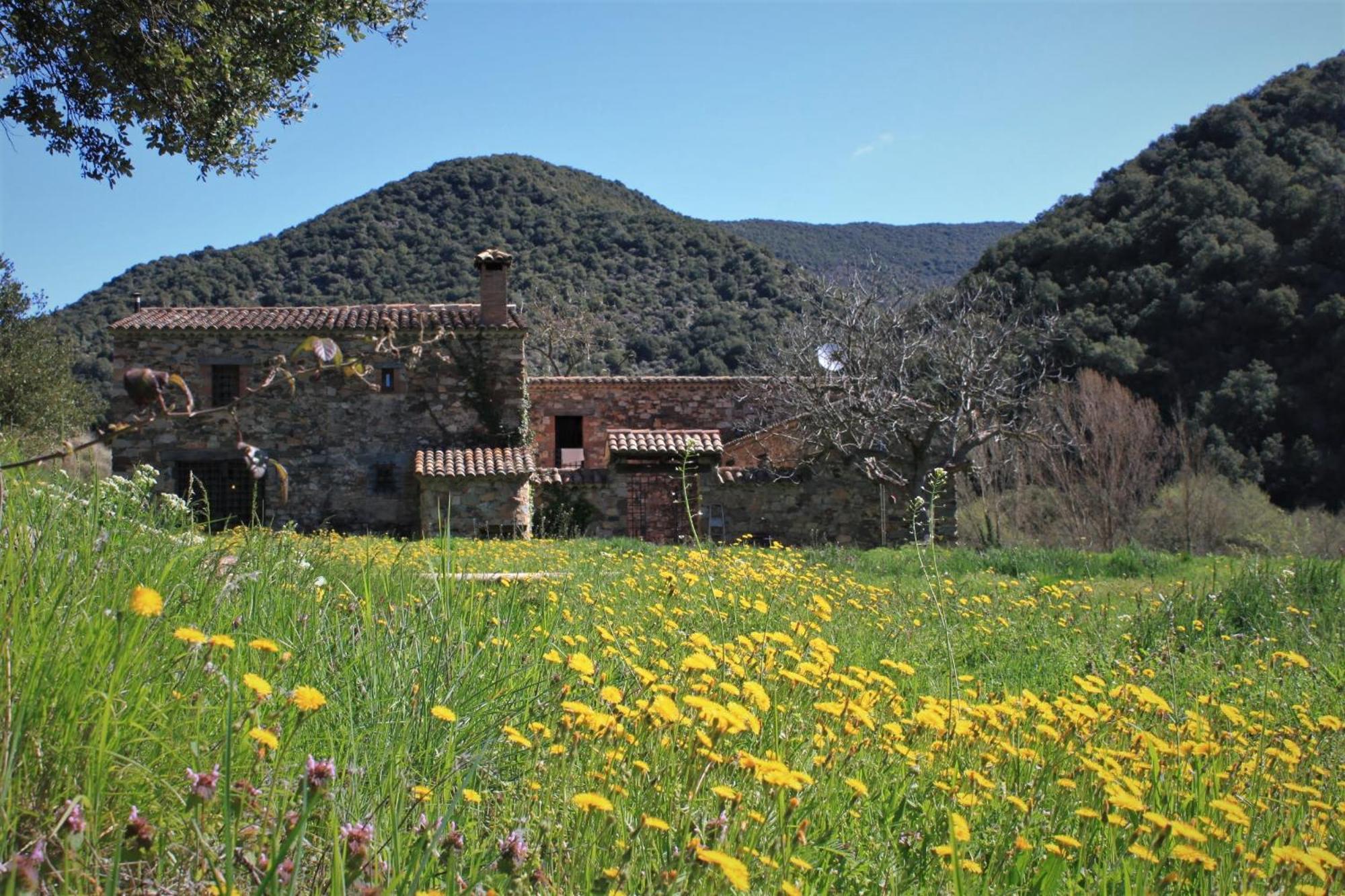 Bed And Breakfast Casanova De Sant Miquel Aiguafreda Bagian luar foto